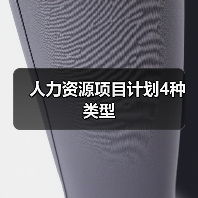人力资源项目计划4种类型(图4) 人力资源项目计划4种类型(图4)
