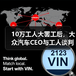 10万工人大罢工后，大众汽车CEO与工人谈判时发生冲突（图1）