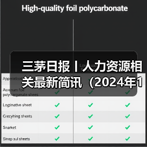 三茅日报丨人力资源相关最新简讯(2024年12月11日)(图4) 三茅日报丨人力资源相关最新简讯(2024年12月11日)(图4)