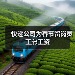 快递公司为春节留岗员工涨工资（图4）