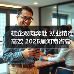 校企双向奔赴 就业精准高效 2026届河南省高校毕业生金秋校园招聘月启动（图3）