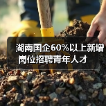 湖南国企60%以上新增岗位招聘青年人才(图1) 湖南国企60%以上新增岗位招聘青年人才(图1)
