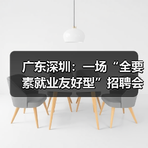 广东深圳：一场“全要素就业友好型”招聘会（图3）