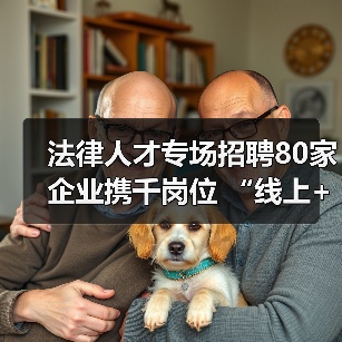 法律人才专场招聘80家企业携千岗位 “线上+线下”精准对接（图3）