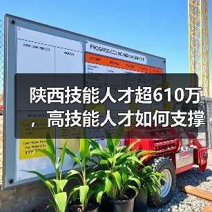 陕西技能人才超610万，高技能人才如何支撑高质量发展？（图1）