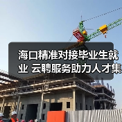 海口精准对接毕业生就业 云聘服务助力人才集聚(图1) 海口精准对接毕业生就业 云聘服务助力人才集聚(图1)