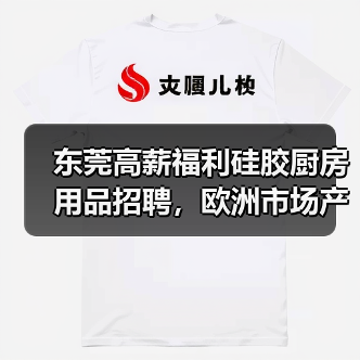 东莞高薪福利硅胶厨房用品招聘，欧洲市场产品优选（图1）