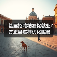 基层招聘精准促就业?方正县这样优化服务(图1) 基层招聘精准促就业?方正县这样优化服务(图1)