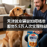 天津就业驿站如何精准服务5.5万人次实现稳就业（图1）