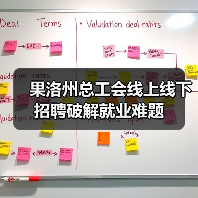 果洛州总工会线上线下招聘破解就业难题（图1）