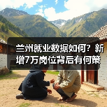 兰州就业数据如何？新增7万岗位背后有何策略？（图4）