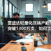 富盛达轻量化压铸产能突破1300万支,如何支撑新能源汽车产业链?(图1) 富盛达轻量化压铸产能突破1300万支,如何支撑新能源汽车产业链?(图1)