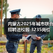 内蒙古2025年城市联合招聘进校园 3235岗位助力高校就业（图2）