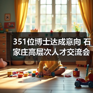 351位博士达成意向 石家庄高层次人才交流会成果亮眼（图2）